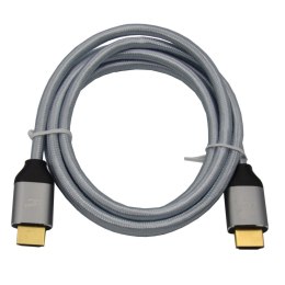 Kabel HDMI-HDMI 2,1v 8K 1,5m szary