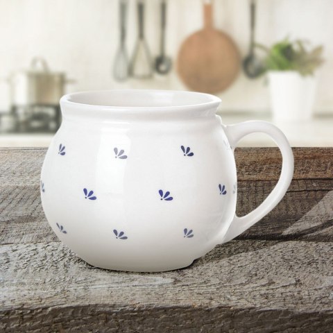 Kubek Ceramiczny MODROBILA 190 ml ORION Łatwy w Czyszczeniu Pojemny
