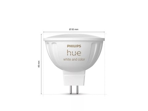 Philips Hue Philips Hue WCA 12V MR16 | GU5.3 | 6.3 W | White and colour light