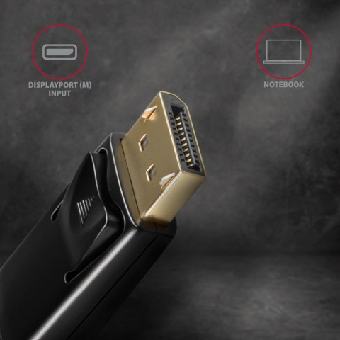 AXAGON AXAGON | Active cable | DisplayPort to HDMI | 1.8 m