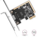 AXAGON AXAGON Gigabit Ethernet PCI-Express network card with proven Realtek chipset version | PCEE-GRF