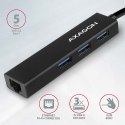AXAGON AXAGON SuperSpeed USB-A Hub and Gigabit LAN | HMA-GL3A
