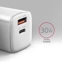 AXAGON AXAGON Wall Charger 2x port (USB-A+USB-C), 30W | ACU-PQ30W