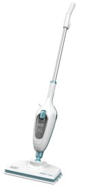 BLACK & DECKER BLACK & DECKER | Steam mop | FSMH13E10-QS | Power 1300 W | Water tank capacity 0.38 L | White/Blue