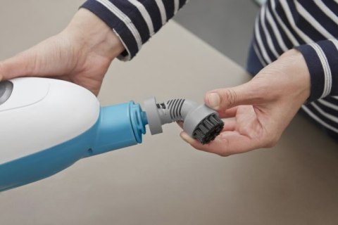 BLACK & DECKER BLACK & DECKER | Steam mop | FSMH13E10-QS | Power 1300 W | Water tank capacity 0.38 L | White/Blue