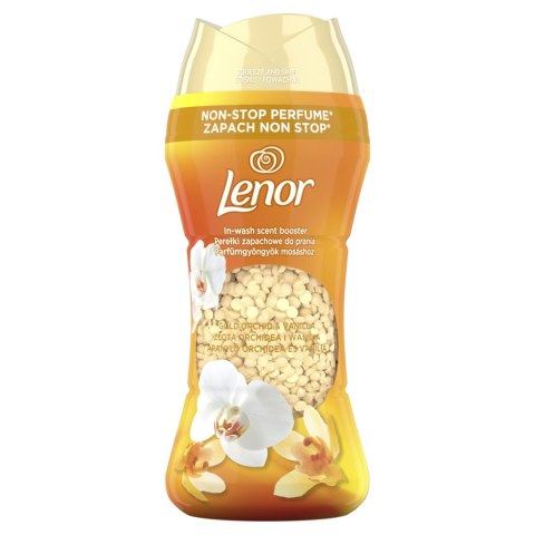LENOR Perełki Zapachowe Do Prania 195g Złota Orchidea i Wanilia/Gold Orchid & Vanilla