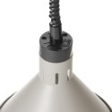 Lampa do podgrzewania potraw wisząca stożkowa śr. 275 mm 250 W - biała