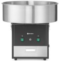 Maszyna urządzenie do waty cukrowej bez pokrywy 52 cm 1130 W - czarna