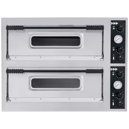 Piec do pizzy 2- komorowy Basic XL 44 8 pizz 400 V 12000 W