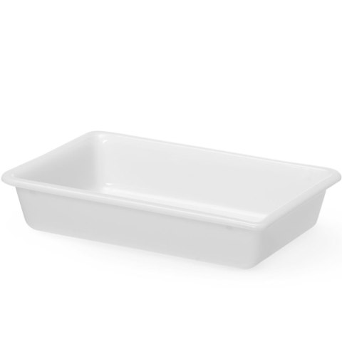 Pojemnik do panierowania płaski 3 l 340x235x70 mm - biały