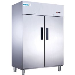 Szafa mroźnicza 2-drzwiowa 8 półek STAL GN 2/1 1054 l 950 W