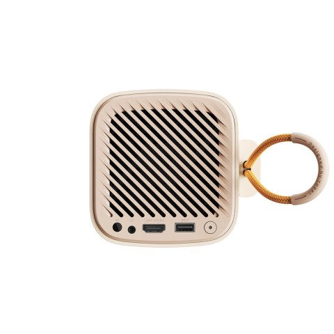 Projektor multimedialny przenośny składany WiFi BT FullHD 1080p - beżowy