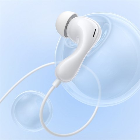 Słuchawki przewodowe douszne Encok CZ20 USB-C - białe