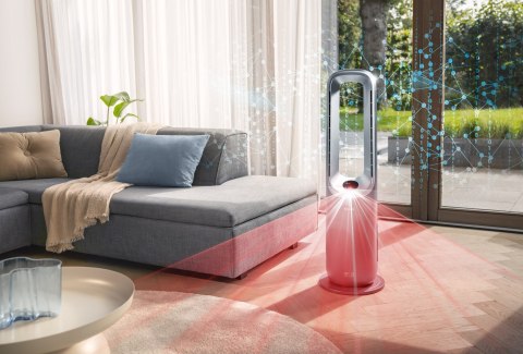 Oczyszczacz powietrza Philips Air Performer 8000 AMF870/15 3w1 z funkcją wentylatora i ogrzewania