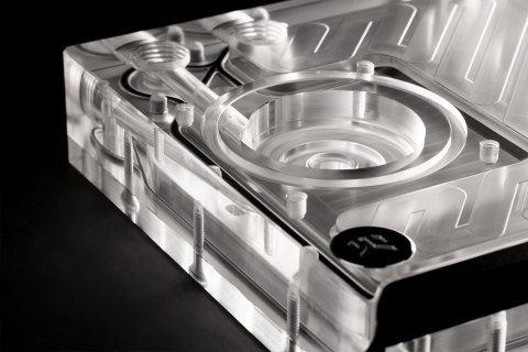 Bloki wodne EK-Quantum Kinetic3 FLT D5 PWM Kombinacja zbiornika wyrównawczego i pompy - 240mm, D-RGB, Acrylic