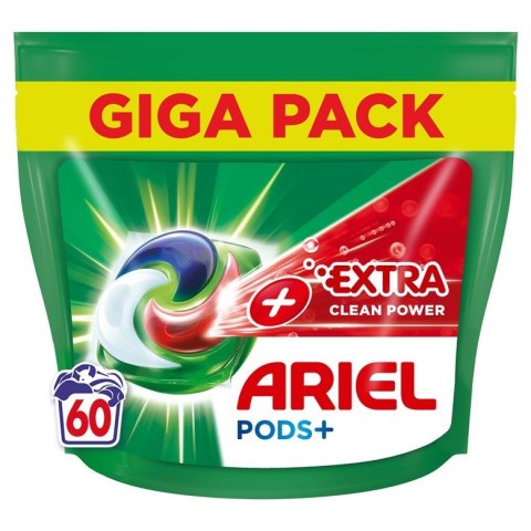 Kapsułki do prania Ariel Extra Clean 60 sztuk