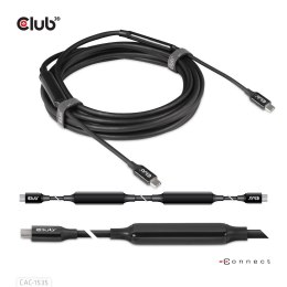 Kabel USB Club3D CAC-1535 (USB 3.2 Gen2 Type C