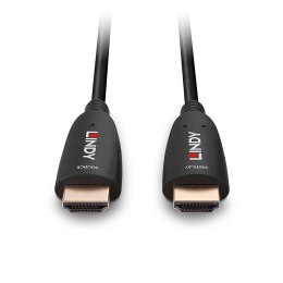 LINDY 40m Hybrydowy kabel światłowodowy HDMI 8K60