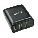 Lindy 42679 huby i koncentratory USB 2.0 Czarny