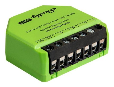 Inteligentny ściemniacz oświetlenia LED WiFi Shelly Dimmer Gen3
