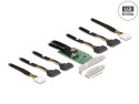 Delock PCI Express 4.0 x16 Karte zu 4 x SFF-8639 N