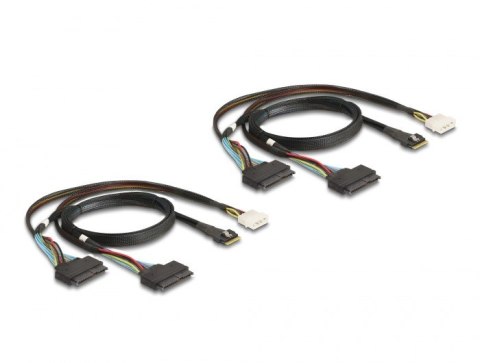Delock PCI Express 4.0 x16 Karte zu 4 x SFF-8639 N