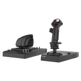 Hori - HOTAS Flight Control System & Mount for PC (Windows 11/10) High-End Flight Stick & Throttle for PC Flight Sims