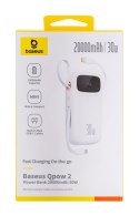 BASEUS POWERBANK QPOW2 20000MAH 30W (BIAŁY)