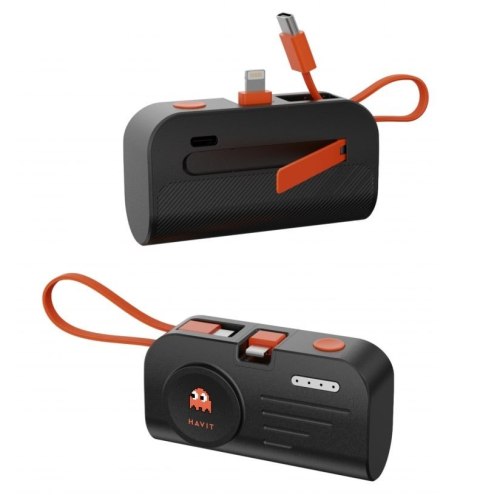 Havit Travel Set: ładowarka podróżna + power bank + kabel USB-C + wentylator ręczny