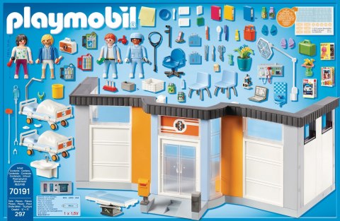 PLAYMOBIL City Life Szpital z wyposażeniem