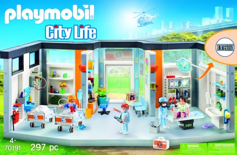 PLAYMOBIL City Life Szpital z wyposażeniem