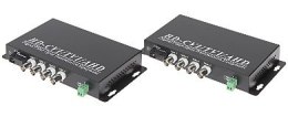 Światłowodowy konwerter wideo OVH-4D/SC 4x VIDEO + RS-485 komplet TXRX