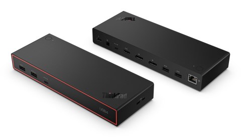 Lenovo ThinkPad USB4 Dock 5000 Przewodowa Thunderbolt 4 Czarny