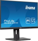 Monitor Iiyama ProLite XUB2491H-B1 24'' Protokół IPS - Płaski ekran - 60,5 cm