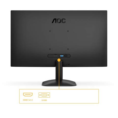 AOC 24B31H LED display 60,5 cm (23.8") 1920 x 1080 px Full HD Czarny