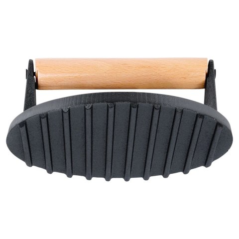 Prasa Forma Praska do Mięsa Hamburgerów Kotletów Żeliwna VILDE 17,5 cm