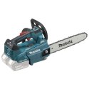 Makita DUC306Z Akumuliatorowa piła łańcuchowa, 2X18V, BL-motor, 300mm, 20 m/s. TOP HANDLE. Bez akumulatorów i ładowarki!