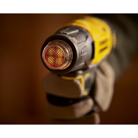 Stanley FATMAX SFMCE530B-XJ opalarka Pistolet na gorące powietrze 510 °C Czarny, Żółty