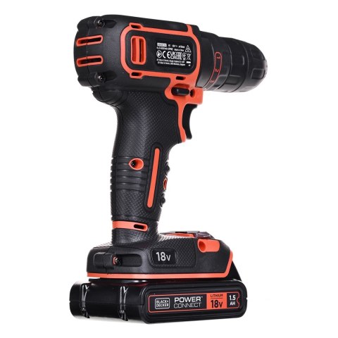 Wiertarko-wkrętarka 18V BDCDC18BAFC-QW BLACK+DECKER