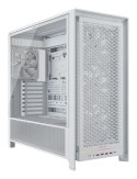 Obudowa PC Corsair Frame 5000D, Midi-Tower, E-ATX, Szkło hartowane - biała