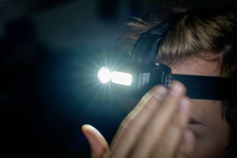 Latarka czołowa LED Ansmann HD800RS, 800lm, aku