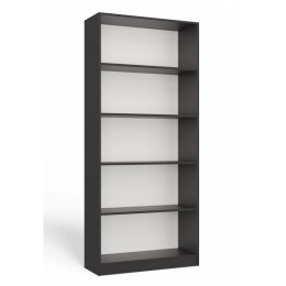 REGAŁ NA KSIĄŻKI 80 CM ANTRACYT
