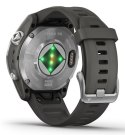 Zegarek sportowy Garmin Fenix 7S Pro Solar Silver SS Grapphite