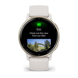 Zegarek sportowy Garmin Vivoactive 5 AMOLED 42mm Beżowy