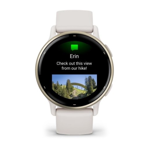 Zegarek sportowy Garmin Vivoactive 5 AMOLED 42mm Beżowy