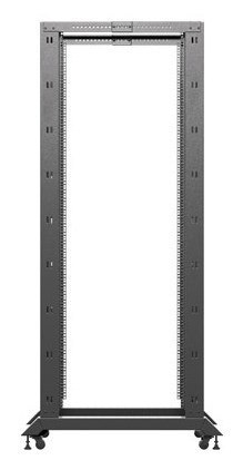 Lanberg OR01-6042-B stojak 42U Stojak wolnostojący Czarny