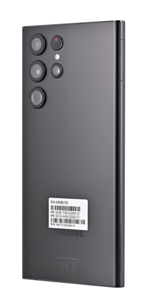 Samsung Galaxy S22 Ultra S908B DS 8/128GB Black (REMADE) 2Y