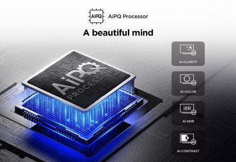 Televizor TCL 43" 43P7K QLED, Google TV Dolby Vision Dolby Atmos