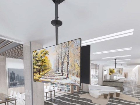 Uchwyt na TV 39"-75"/40kg 2TFT 2Gelenke Neigung sw