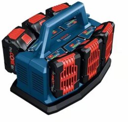 BOSCH SZYBKA ŁADOWARKA GAL 18V6-80, 6-PORTÓW ŁADOWANIA